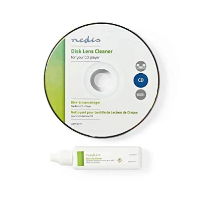 Abbildung von Nedis CD Linsenreiniger Cleaner Reinigungsdisk 20 ml Player