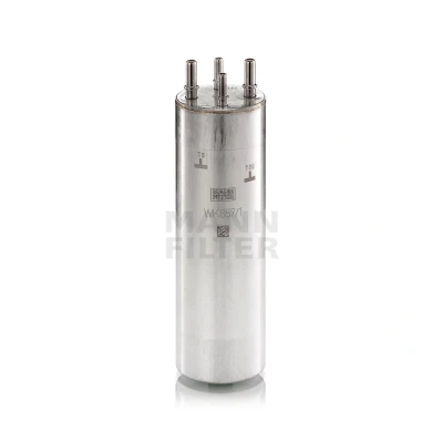 Abbildung von MANN FILTER WK 857/1 Kraftstofffilter Leitungsfilter VOLKSWAGEN: Transporter 5 Bus, Touareg I, Multivan (7HM