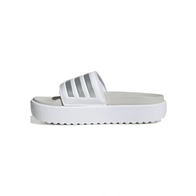 Abbildung von adidas Sportswear Badesandale, Damen, Größe: 36 2/3, Ftwr whitezero metgrey one Schuhe