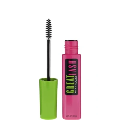 Abbildung von Maybelline New York Mascara für Volumen, Great Lash Mascara, Blackest Black, 12,5 ml
