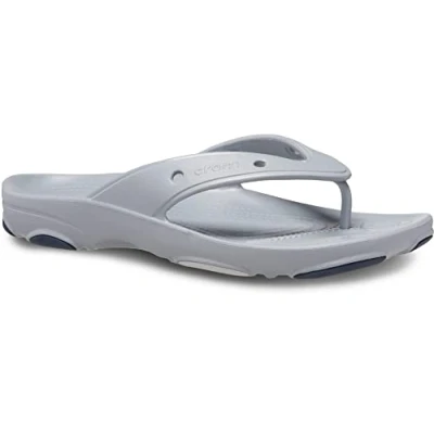 Abbildung von Crocs Unisex&#039;s Classic All Terrain Flip Flop, 37/38 EU, hellgrau, 43/44 EU
