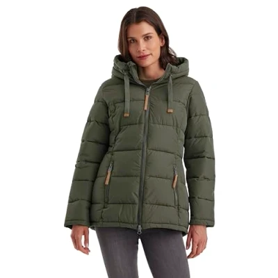 Abbildung von G.I.G.A. DX Damen Winterjacke mit Kapuze/Funktionsjacke in Daunenoptik GW 12 WMN QLTD JCKT, dunkeloliv, 46, 39835 000