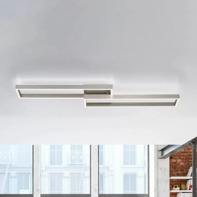 Abbildung von Paul Neuhaus Deckenleuchte »PAAN«, 2 flammig, Leuchtmittel LED Board fest integriert integriert, LED, CCT über Fernbedienung, Funk inkl.