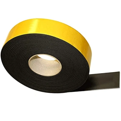 Abbildung von NOVANETUS NovaFlex Kautschuk Selbstklebeband 3 mm x 50 10 m Gummiband für Heizungs Lüftungs und Klimaanlagen, Klebeband, Dichtband, Isolierung
