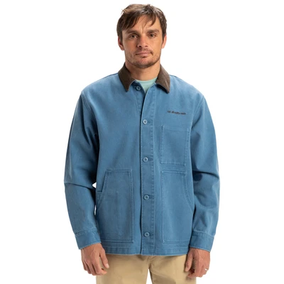 Abbildung von Quiksilver Jeansjacke, Herren, Größe: Large, Blue