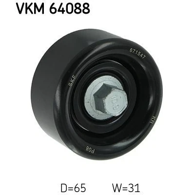 Abbildung von SKF VKM 64088 Umlenkrolle HYUNDAI: i30 II Hatchback