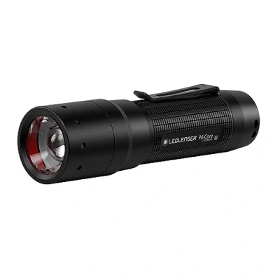 Abbildung von Ledlenser P6 Core Taschenlampe, maßgeschneidertes Licht durch das Advanced Focus System, 90 Lumen, 6 Stunden Laufzeit, ultrakompakt und leicht, für Outdoor &amp; Camping