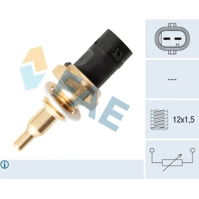 Abbildung von FAE 33925 Kühlmitteltemperatursensor schwarz BMW: 3 Saloon, 7, Touring