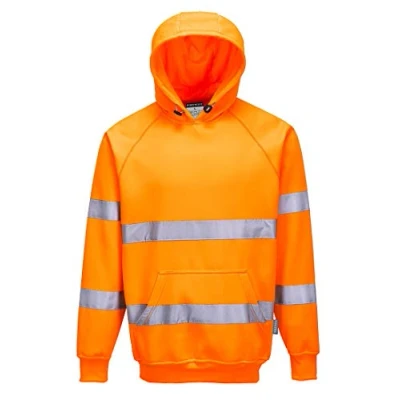Abbildung von Portwest Warnschutz Kapuzen Sweat Shirt, Größe: XXXL, Farbe: Orange, B304ORRXXXL