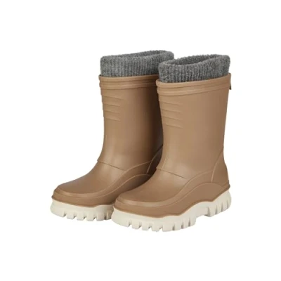 Abbildung von Sterntaler Jungen Unisex Kinder Uni gefüttert Gummistiefel, lehmbraun, 23 EU