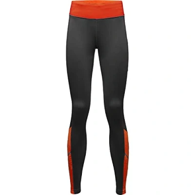 Abbildung von GORE WEAR Damen Thermo Lauf Tights, R3, 38, Schwarz/Feuerrot