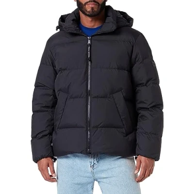 Abbildung von Marc O&#039;Polo Puffermit Wasserabweisender OBERFLÄCHE Daunenjacke, Herren, Größe: XL, Black