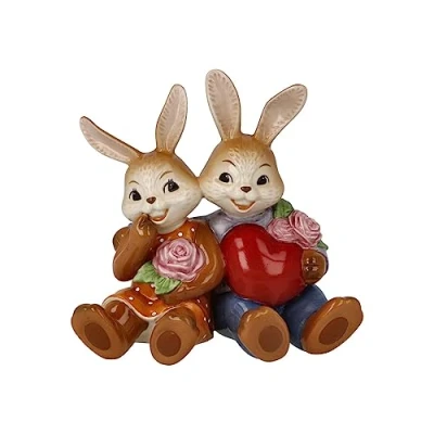 Abbildung von Goebel Hasenfigur Mein Valentins Schatz Osterhasen