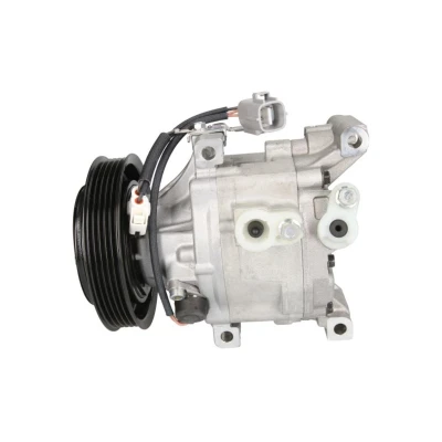Abbildung von DENSO DCP50004 Kompressor SCSA06C 12 PAG 46 R 134a mit Magnetkupplung TOYOTA: Yaris I Hatchback