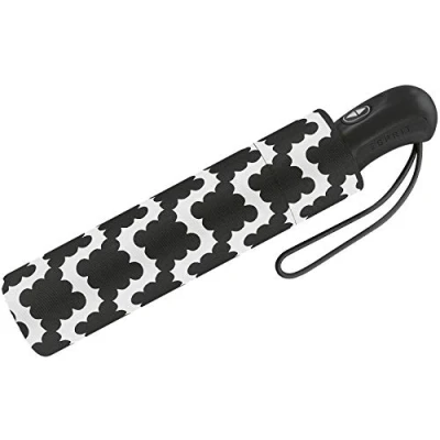 Abbildung von Esprit Easymatic Light Flower Rain, Billow Black, 97 cm Taschenschirm, Schwarz,