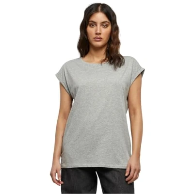 Abbildung von Urban Classics Damen Ladies Extended Shoulder Tee T Shirt, grey, S