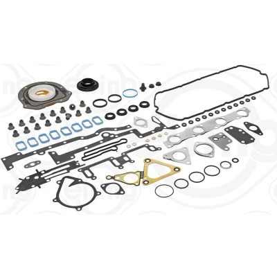 Abbildung von ELRING 146.110 Dichtungsvollsatz, Motor ohne Zylinderkopfdichtung, mit Ventilschaftabdichtung, Wellendichtring Kurbelwelle