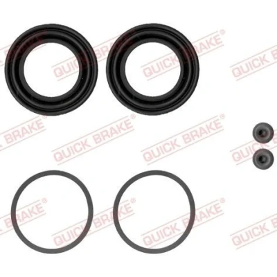 Abbildung von QUICK BRAKE 114 0049 Bremssattel Reparatursatz 43 SUBARU: Impreza III Hatchback, II Saloon, XV I, NISSAN: Pick Up, MITSUBISHI: L200 Pickup