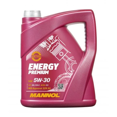 Abbildung von Mannol Energy Premium 5W 30 5l Motoröl MN7908 5 BMW: Touring, 4 Coupe, 2 Gran Tourer, VOLKSWAGEN: Bora Variant, Transporter Bus, Passat B8 Variant