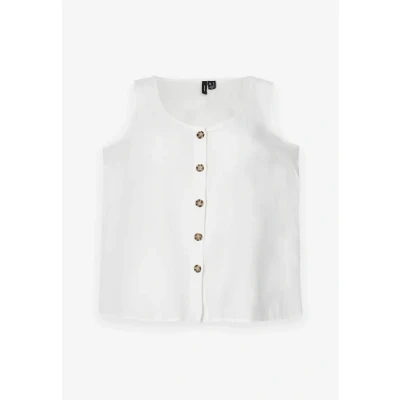 Abbildung von Vero Moda Vmbumpy Bluse, Damen, Größe: Large, Snow white