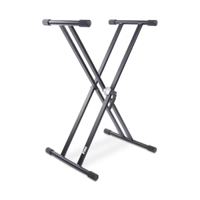 Abbildung von Pyle Piano Keyboard Ständer Höhenverstellbare Keyboardständer für (max. 95 cm), Geeignet gängige Keyboards sowie Yamaha Keyboards, Faltbare aus Stahl (4,8 Kg)