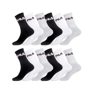 Abbildung von FILA Herren Fila/Am/Tnx12 Sportsocken, Mehrfarbig (Multicolore A Mc), 43 46 EU