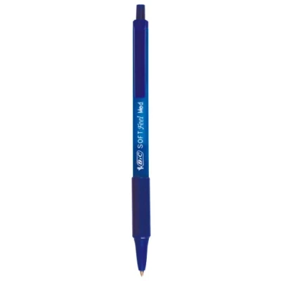 Abbildung von BiC 8373982 Druckkugelschreiber SOFT Feel clic Grip, 0,4 mm, blau