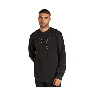 Abbildung von PUMA Herren Better Crew FL Sweat, Schwarz (Phantom Black), XL