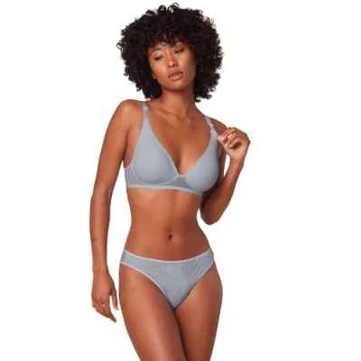 Abbildung von Triumph Damen Harmony Spotlight P EX Bra, Eggshell Blue, 80C