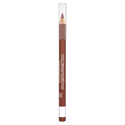 Abbildung von Maybelline New York Make Up Lipliner Color Sensational Lippen Konturenstift Choco Pop/Kräftiges Schokobraun mit pflegender Wirkung, 1 x 2,5 g