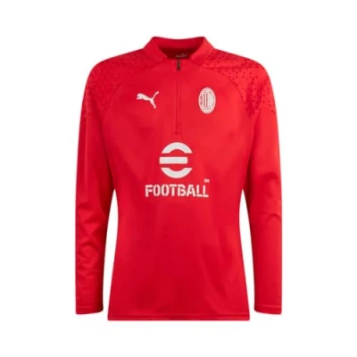 Abbildung von Puma AC Milan Training ZIP Vereinsmannschaften, Herren, Größe: Medium, For all time red/feather gray