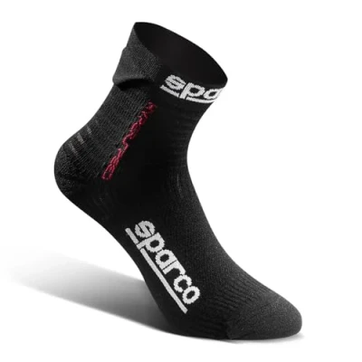 Abbildung von Sparco 01290NR4445 Hyperspeed Socken Schwarz S T 44 45