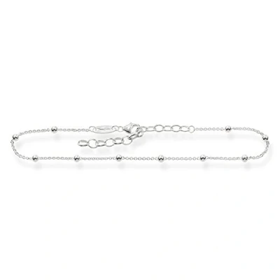 Abbildung von Thomas Sabo Damen Fußkettchen Fußkette Kugeln 925 Sterling Silber AK0002 001 12 L27v