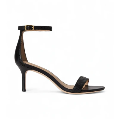 Abbildung von Lauren Ralph Allie Riemensandalette, Damen, Größe: 40, Black Schuhe