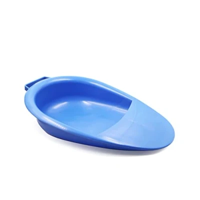 Abbildung von PEPE Bettpfanne für Erwachsene, Stechbecken Bettpfanne, Kunststoff, Nachttopf Bett, Urinflaschen Männer, Frauen Alte Menschen, Bettpfannen &amp; Urinale, Bed Pan Adults Blau