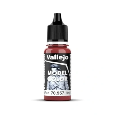 Abbildung von Vallejo, Model Color, Acrylfarbe, 17 ml Flach Rot