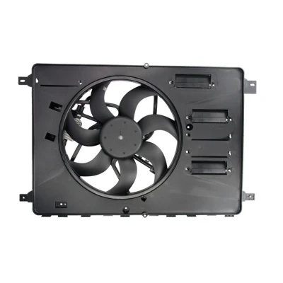 Abbildung von TYC 810 0046 Lüfter 370 300 mit Kühlerlüfterrahmen (Zarge) Steuergerät FORD: Galaxy Mk2 MPV, S Max Mk1, KUGA 1