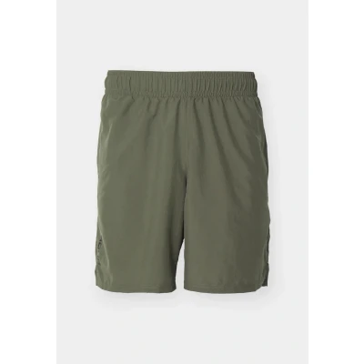 Abbildung von Under Armour kurze Sporthose, Herren, Größe: Small, Green/black