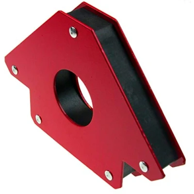 Abbildung von Schweisser Winkelmagnet/Schweißmagnet/Magnetwinkel/Schweißwinkel MEDIUM 45 90 135 Haltekraft bis zu 34 kg 75 lbs Schweißhelfer