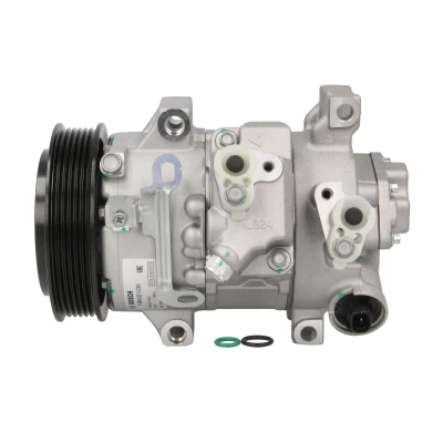 Abbildung von BOSCH 1 986 AD1 436 Kompressor 12V PS R1 R1234yf, R134a mit Montageanleitung, Dichtring TOYOTA: Verso, Auris Hatchback