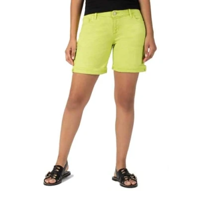 Abbildung von Timezone Damen Regular Alexatz Shorts, Blau (Bleached Blue wash 3371), W32(Herstellergröße:32)
