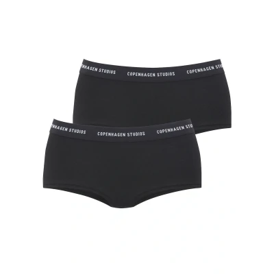 Abbildung von Copenhagen Studios 2 PACK Panties, Damen, Größe: XS, Black