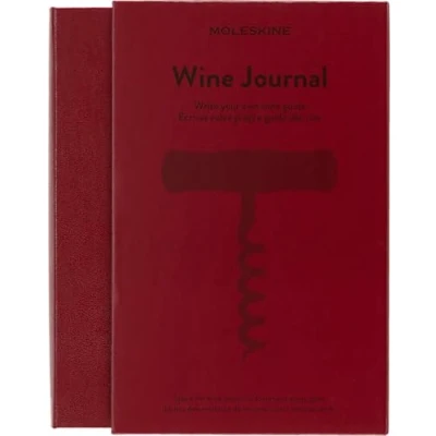 Abbildung von Moleskine Weinjournal, Themen Notizbuch Hardcover Notizbuch, um Ihre Weine zu sammeln und organisieren Große Größe 13 x 21 cm 400 Seiten