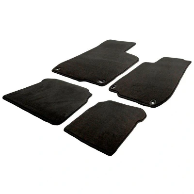 Abbildung von AutoStyle TM MG505V Fußmattensatz Velours vorne und hinten 4 schwarz