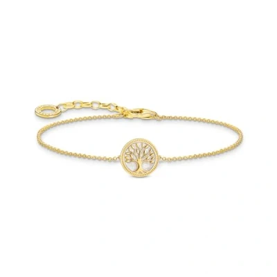 Abbildung von Thomas Sabo Armband mit Tree of Love Anhänger vergoldetes Silber A2160 427 39