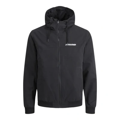 Abbildung von Jack &amp; Jones Jjerush Blocking HOOD Leichte Jacke, Herren, Größe: Small, Black