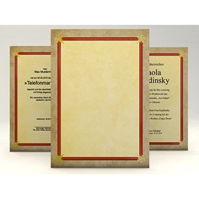 Abbildung von Urkundenpapier Success, 50 Blatt für Zertifikate DIN A4, 190g/qm
