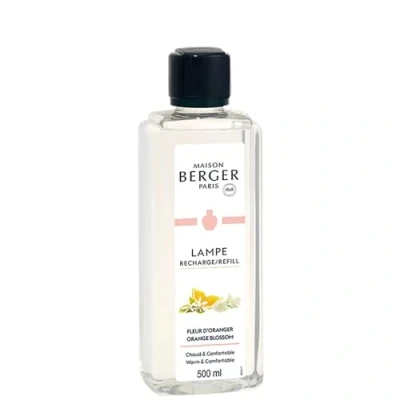 Abbildung von Maison Berger Refill für Lampe Fleur d&#039;Oranger Gebrauchsfertig Reinigt und beduftet Feine, gleichmäßige lang anhaltende Beduftung 500ml