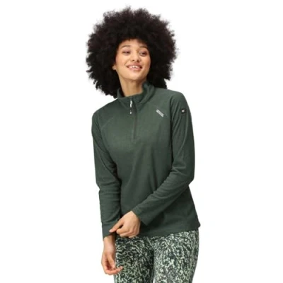 Abbildung von Regatta Damen Women&#039;s Montes Lightweight Half Zip Fleece, Drkestspruce, 40