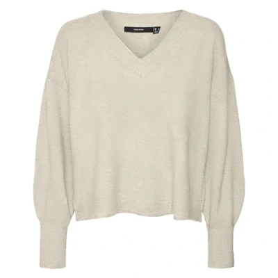 Abbildung von Vero Moda V Ausschnitt PULLOVER »VMJUPITER LS NECK BF«